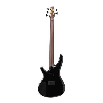 Ibanez Bass Guitars Ibanez SR2605 Premium 5-String Bass Guitar - Panga Panga Fretboard - Cerulean Blue Burst