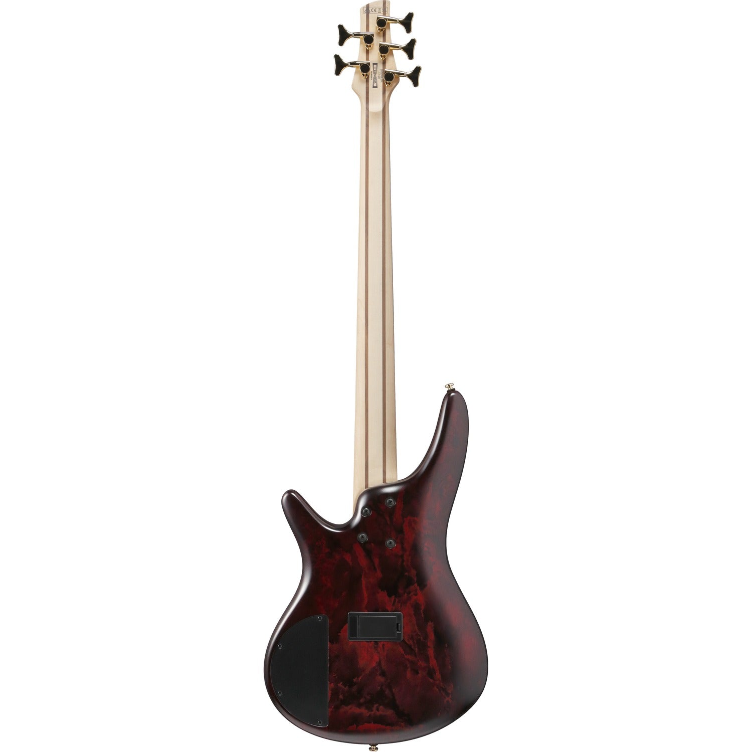 Ibanez Bass Guitars Ibanez SR305EDX 5 String Electric Bass Guitar #color_wine-red-frozen-matte