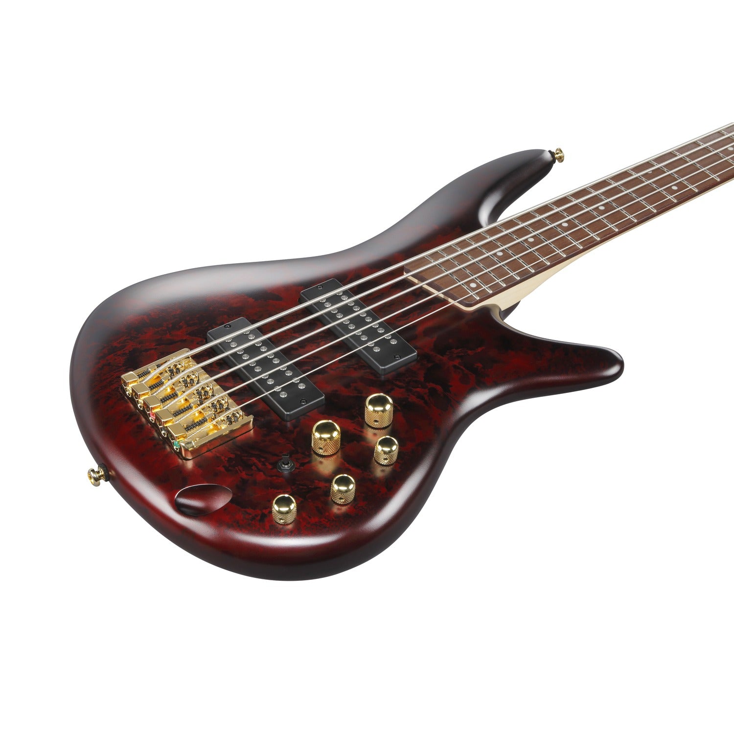 Ibanez Bass Guitars Ibanez SR305EDX 5 String Electric Bass Guitar #color_wine-red-frozen-matte