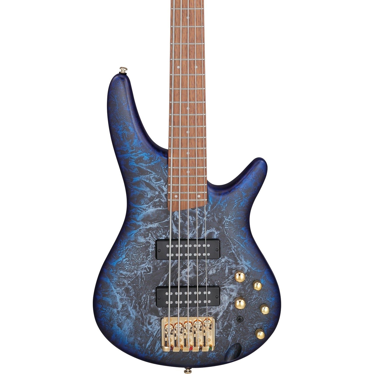 Ibanez Bass Guitars Ibanez SR305EDX 5 String Electric Bass Guitar #color_cosmic-blue-frozen-matte