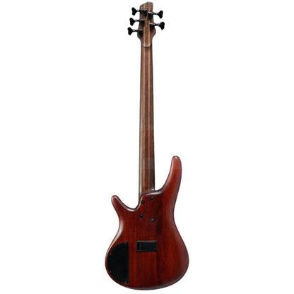 ibanez bass guitars ibanez sr5 smltd 5 string limited edition bass guitar - natural flat