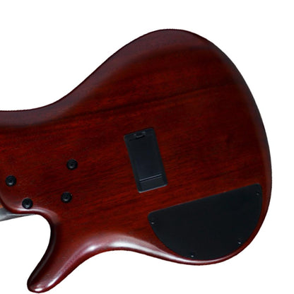 ibanez bass guitars ibanez sr5 smltd 5 string limited edition bass guitar - natural flat