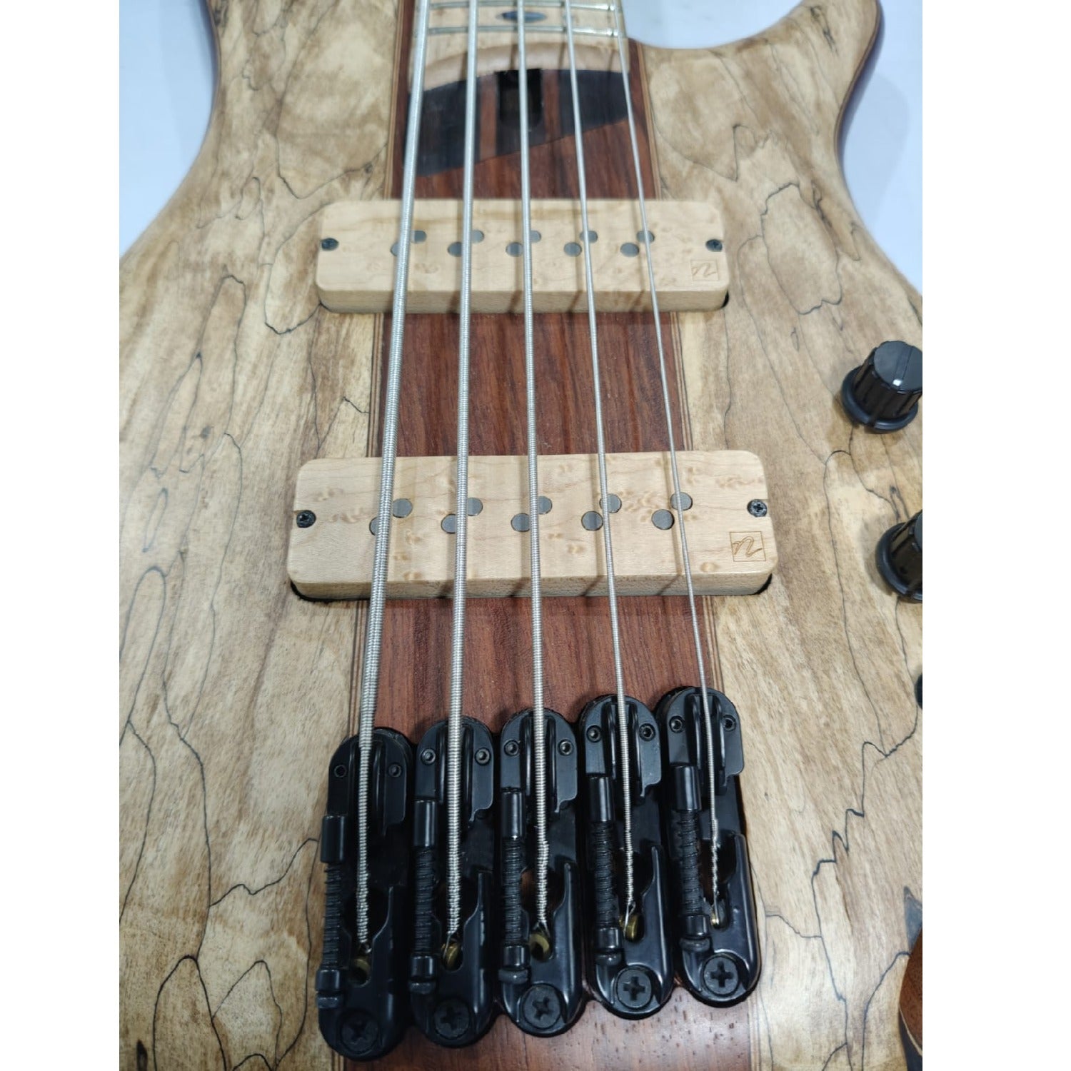 Ibanez Bass Guitars Ibanez SR5 SMLTD 5 String Limited Edition Bass Guitar - Natural Flat - Open Box