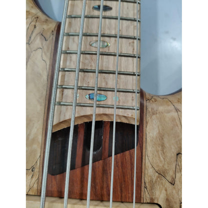 Ibanez Bass Guitars Ibanez SR5 SMLTD 5 String Limited Edition Bass Guitar - Natural Flat - Open Box