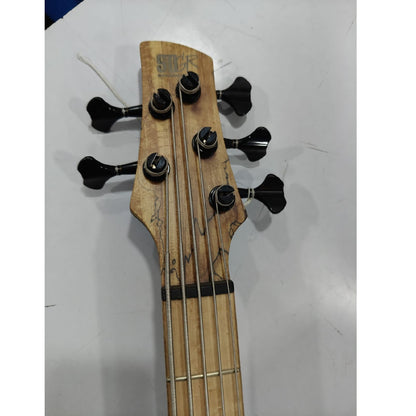 Ibanez Bass Guitars Ibanez SR5 SMLTD 5 String Limited Edition Bass Guitar - Natural Flat - Open Box