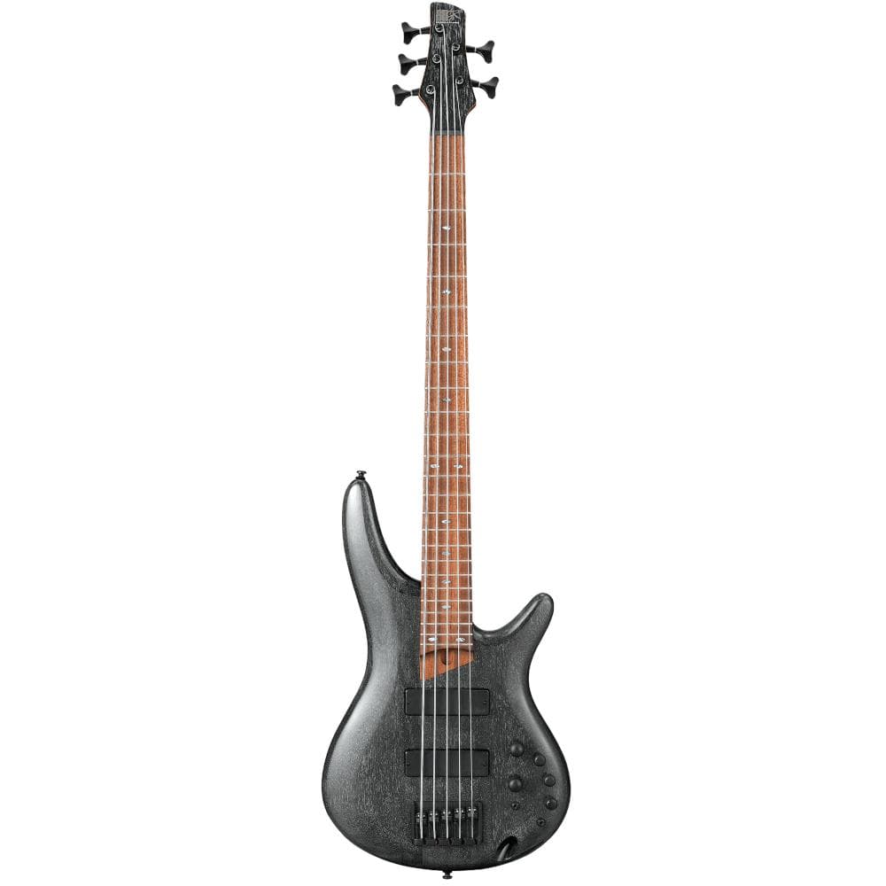 ibanez bass guitars ibanez sr505e sr standard series 5-string electric bass guitar    #color_tv-fuzz-black