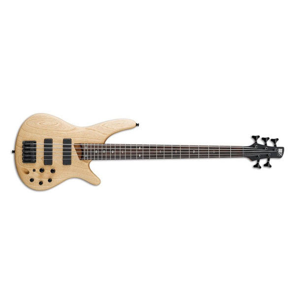 ibanez bass guitars ibanez sr605 bass guitar, 5-string - natural flat