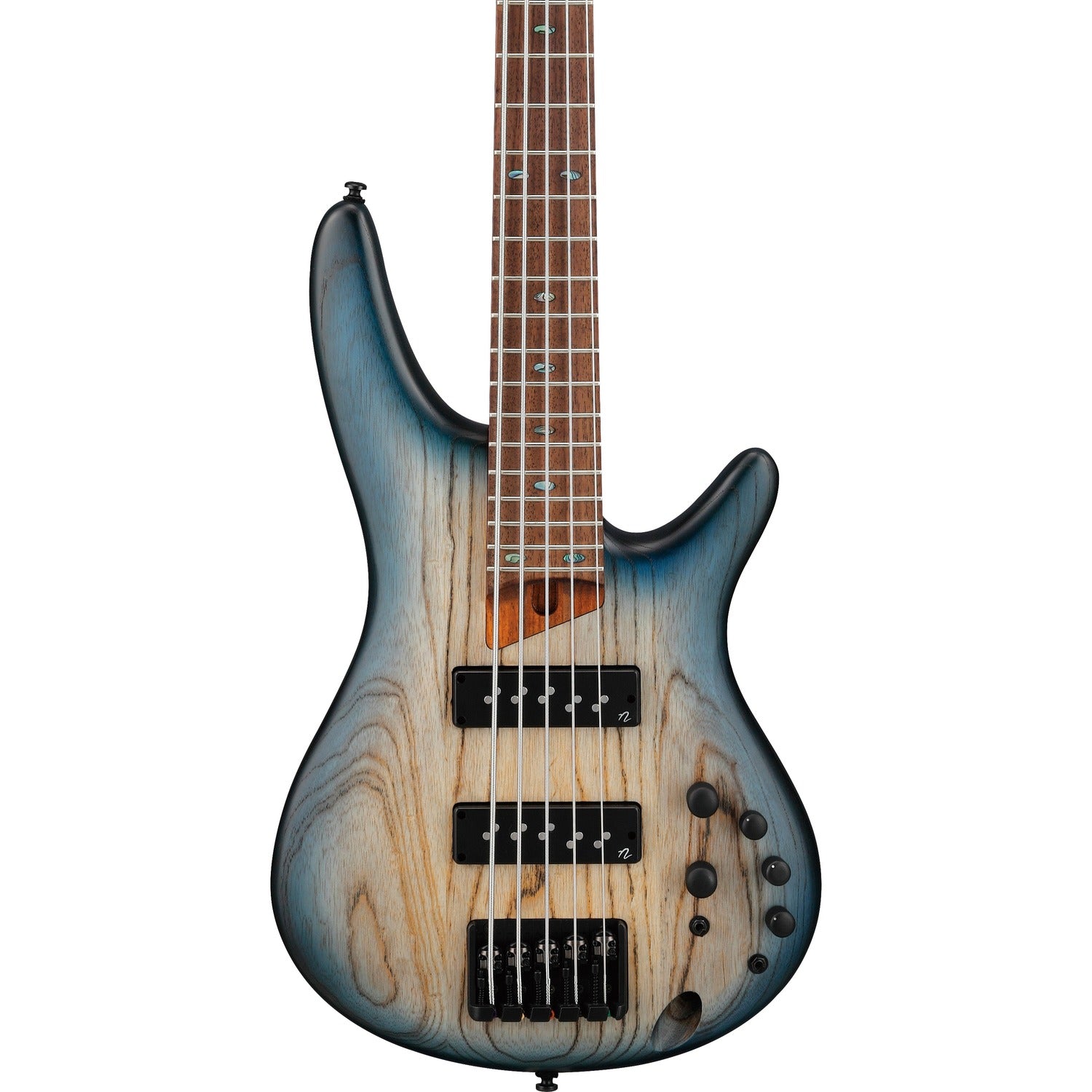 Ibanez Bass Guitars Ibanez SR605E 5-String Electric Bass Guitar #color_cosmic-blue-starburst-flat