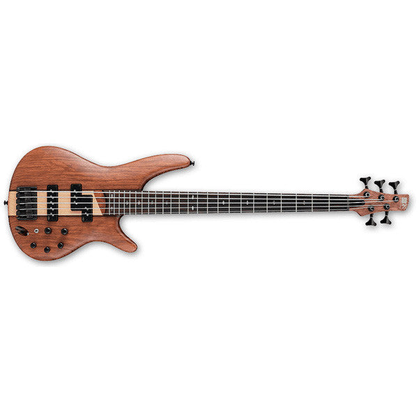 ibanez bass guitars ibanez sr755 electric bass guitar - natural flat, 5-string