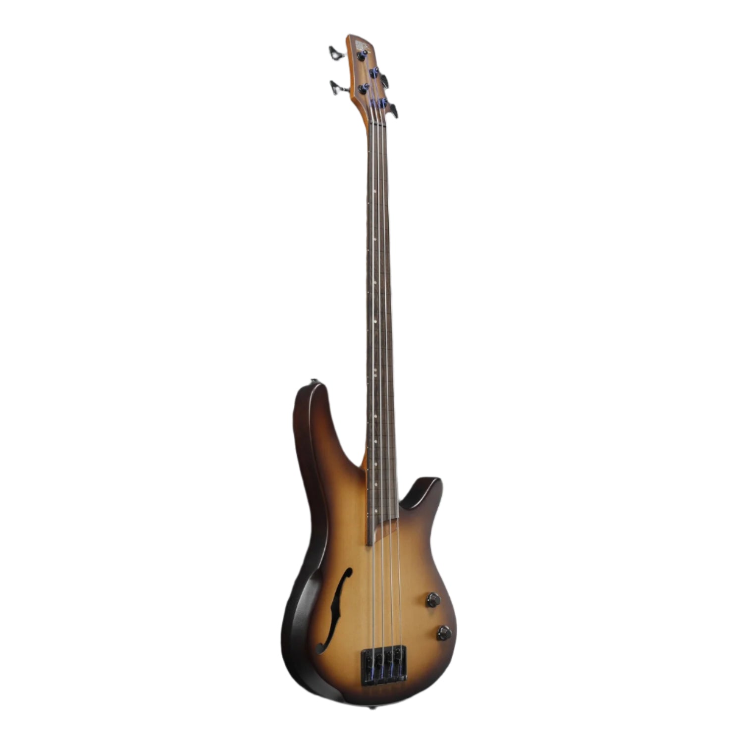 Ibanez Bass Guitars Ibanez SRH500F-NNF 4 String Fretless Bass Guitar - Natural Browned Burst Flat