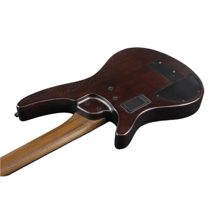 Ibanez Bass Guitars Ibanez SRH505F-NNF 5 String Bass Guitar - Natural Browned Burst Flat