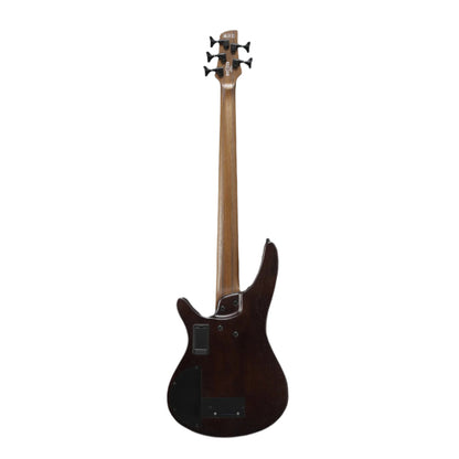 Ibanez Bass Guitars Ibanez SRH505F-NNF 5 String Bass Guitar - Natural Browned Burst Flat