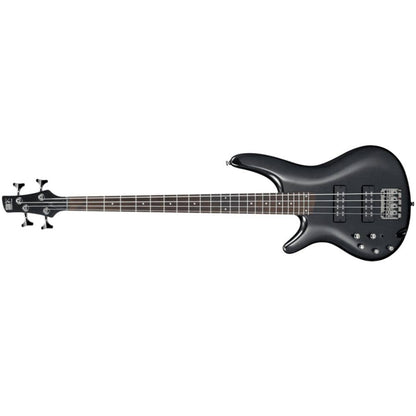 ibanez bass guitars iron pewter ibanez sr standard series sr300el 4 string left handed bass guitar - iron pewter     