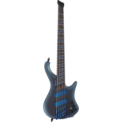 Ibanez Bass Guitars Midnight Arctic Ocean Matte Ibanez EHB5MSBSP EHB Series 5 String Bass Guitar