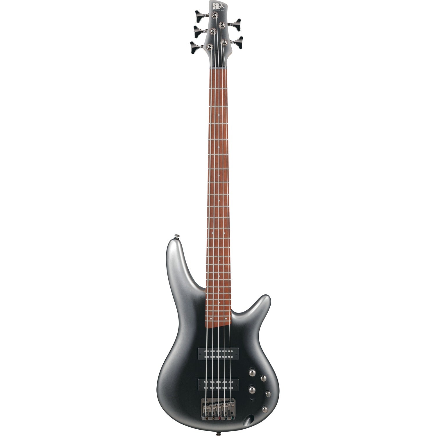 Ibanez Bass Guitars Midnight Gray Burst Ibanez SR305E 5 String Electric Bass Guitar