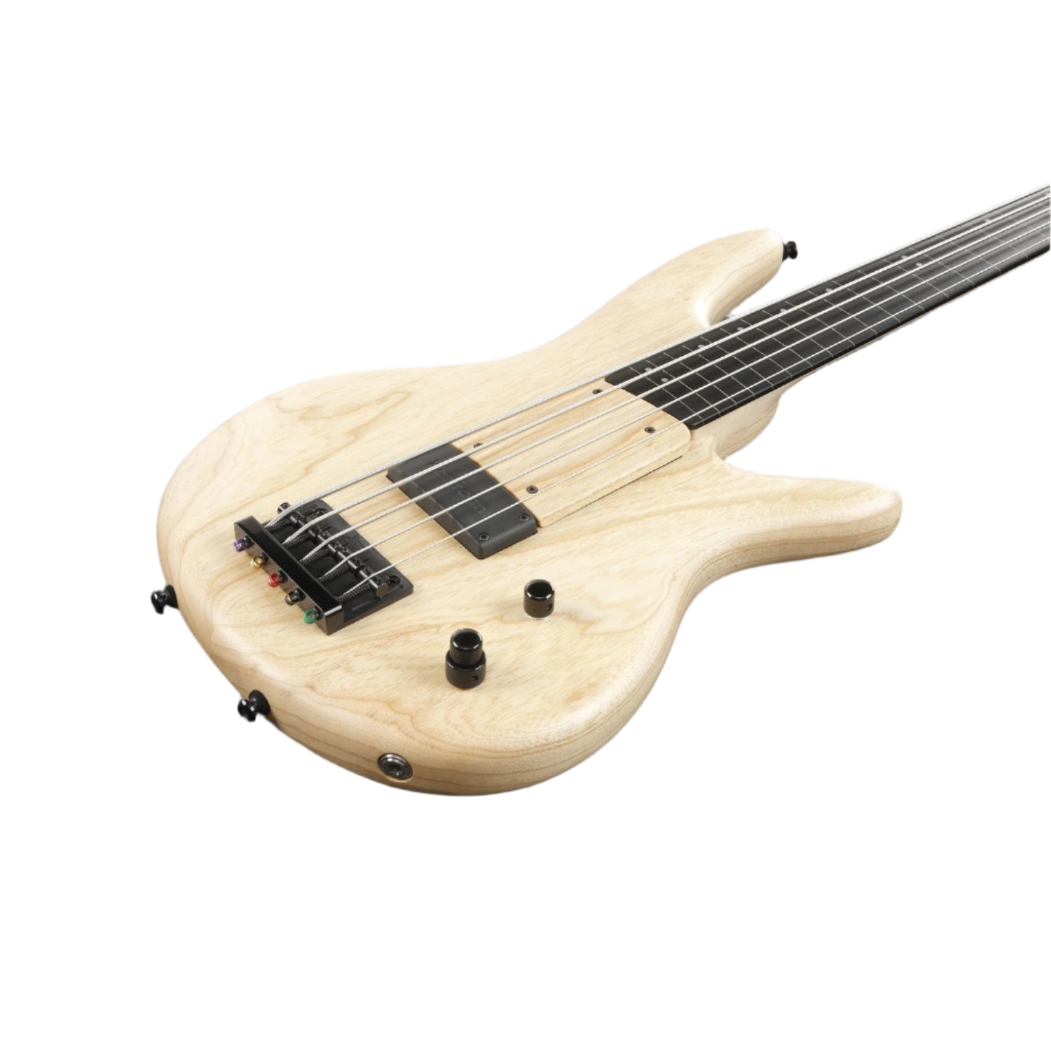 Ibanez Bass Guitars Natural Flat Ibanez GWB1005 Gary Willis Signature 5 String Fretless Bass Guitar