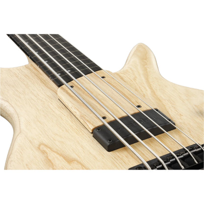 Ibanez Bass Guitars Natural Flat Ibanez GWB1005 Gary Willis Signature 5 String Fretless Bass Guitar