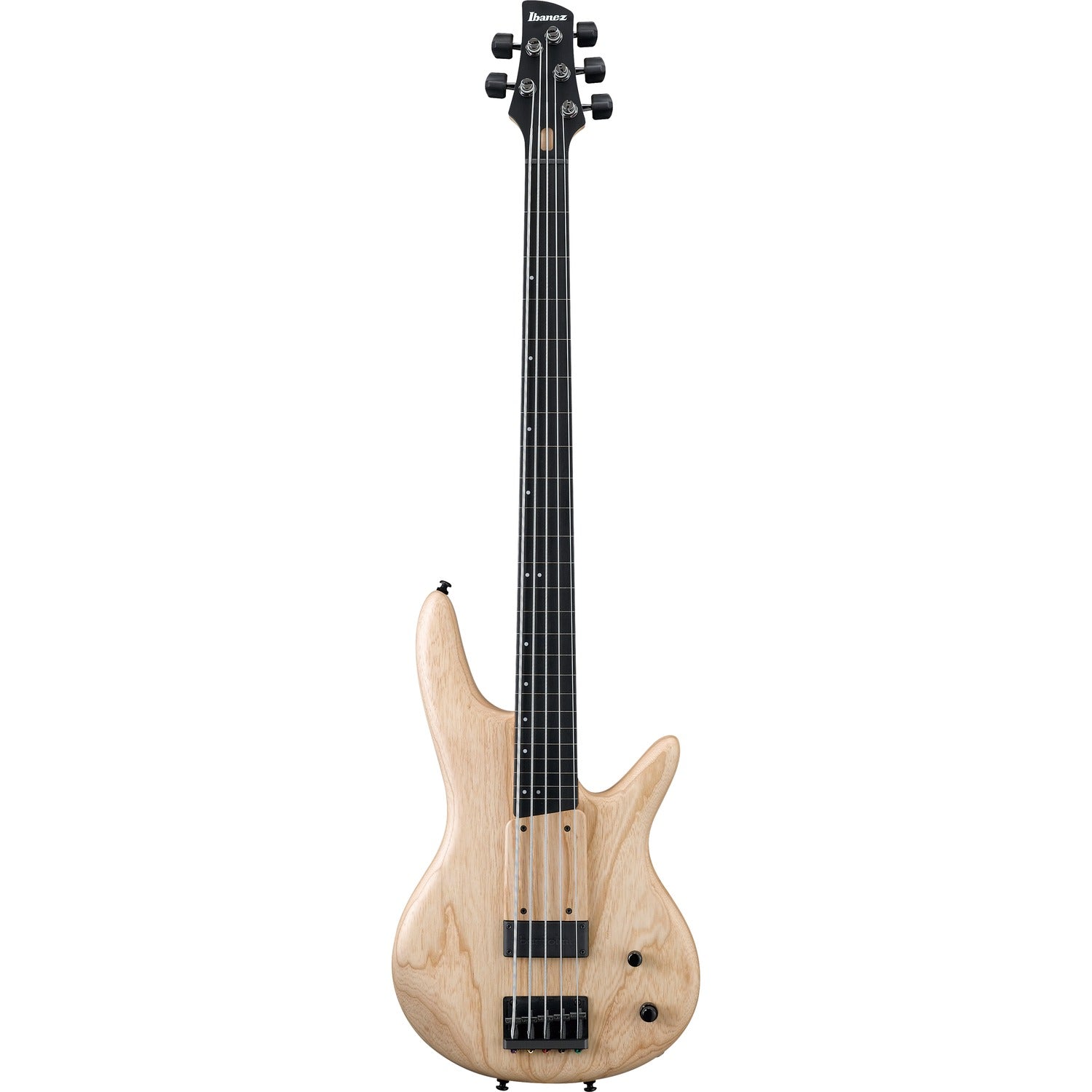 Ibanez Bass Guitars Natural Flat Ibanez GWB1005 Gary Willis Signature 5 String Fretless Bass Guitar