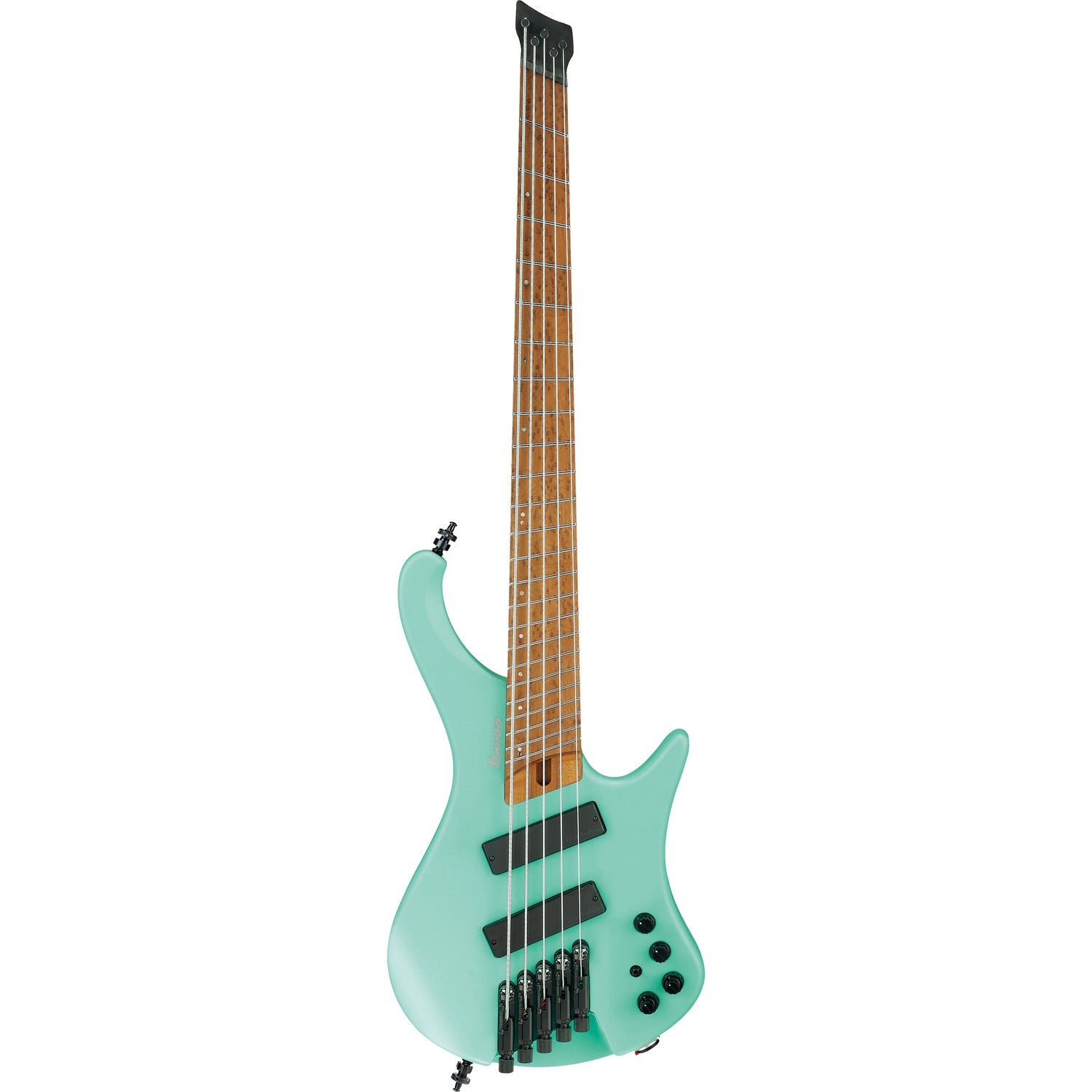 Ibanez Bass Guitars Sea Foam Green Matte Ibanez EHB1005MS Headless Electric 5 String Bass Guitar With Bag