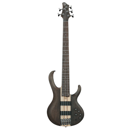 Ibanez Bass Guitars Transparent Gray Flat Ibanez BTB605 BTB Series 5 String Bass Guitar