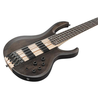 Ibanez Bass Guitars Transparent Gray Flat Ibanez BTB605 BTB Series 5 String Bass Guitar