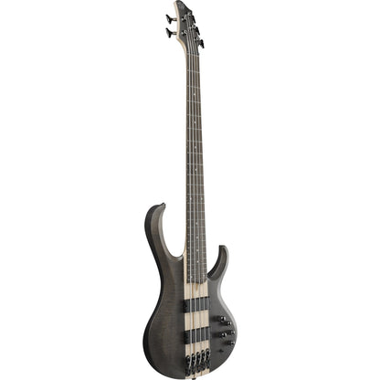 Ibanez Bass Guitars Transparent Gray Flat Ibanez BTB605 BTB Series 5 String Bass Guitar