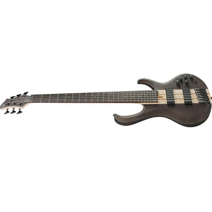Ibanez Bass Guitars Transparent Gray Flat Ibanez BTB606 6 String Electric Bass Guitar