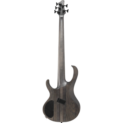 Ibanez Bass Guitars Transparent Gray Flat Ibanez BTB805MS Bass Electric Guitar with Case