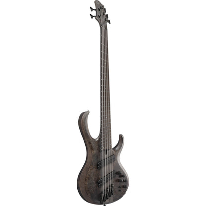 Ibanez Bass Guitars Transparent Gray Flat Ibanez BTB805MS Bass Electric Guitar with Case
