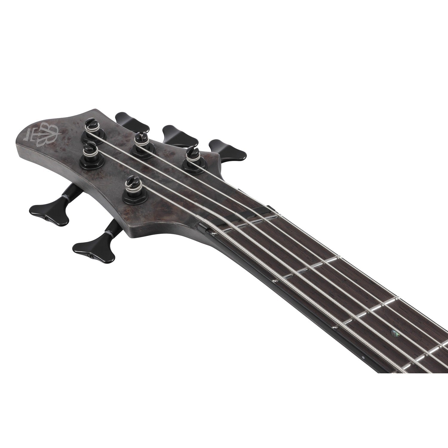 Ibanez Bass Guitars Transparent Gray Flat Ibanez BTB805MS Bass Electric Guitar with Case