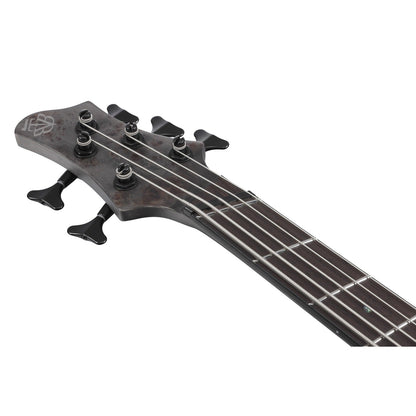 Ibanez Bass Guitars Transparent Gray Flat Ibanez BTB805MS Bass Electric Guitar with Case