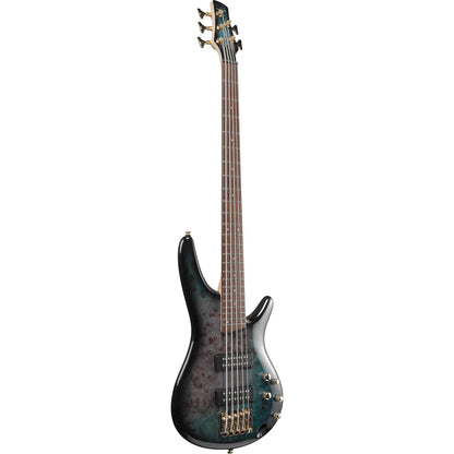 Ibanez Bass Guitars Tropical Seafloor Burst Ibanez SR405EPBDX-TSU SR Series 5 String Bass Guitar - Tropical Seafloor Burst