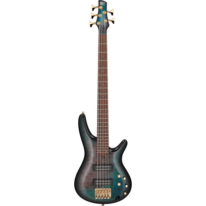 Ibanez Bass Guitars Tropical Seafloor Burst Ibanez SR405EPBDX-TSU SR Series 5 String Bass Guitar - Tropical Seafloor Burst