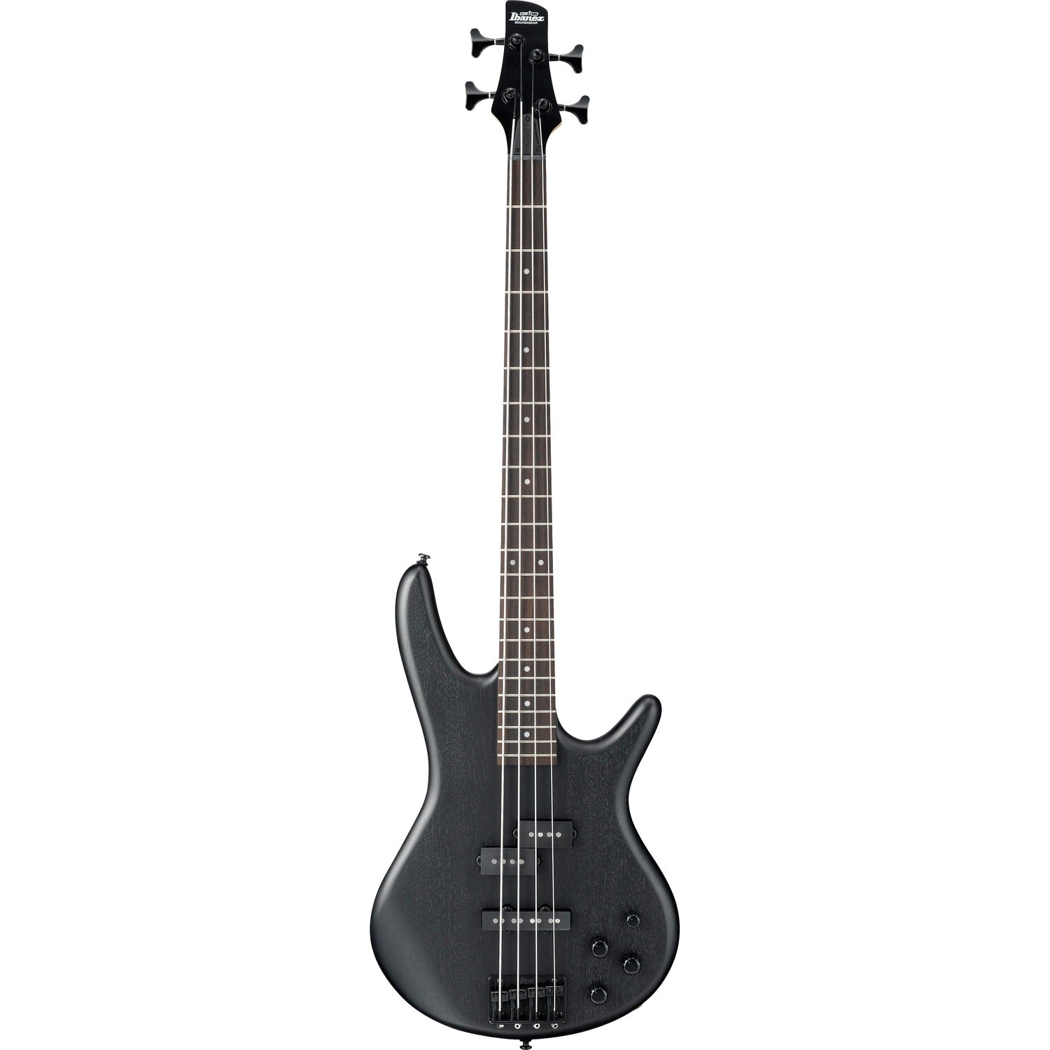 Ibanez Bass Guitars Weathered Black Ibanez GSR200B SR Gio Series 4 String Bass Guitar
