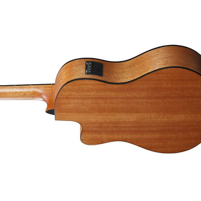 Ibanez Classical Guitars Open Pore Amber Ibanez GA3ECE Semi Classical Guitar 
