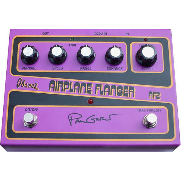 Ibanez Effect Pedals Ibanez AF2-U Paul Gilbert Sig. Airplane Flanger Guitar Effects Pedal