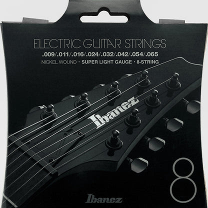 Ibanez Electric Guitar Strings Ibanez IEGS8 Electric Guitar 8-String Set - 9-65