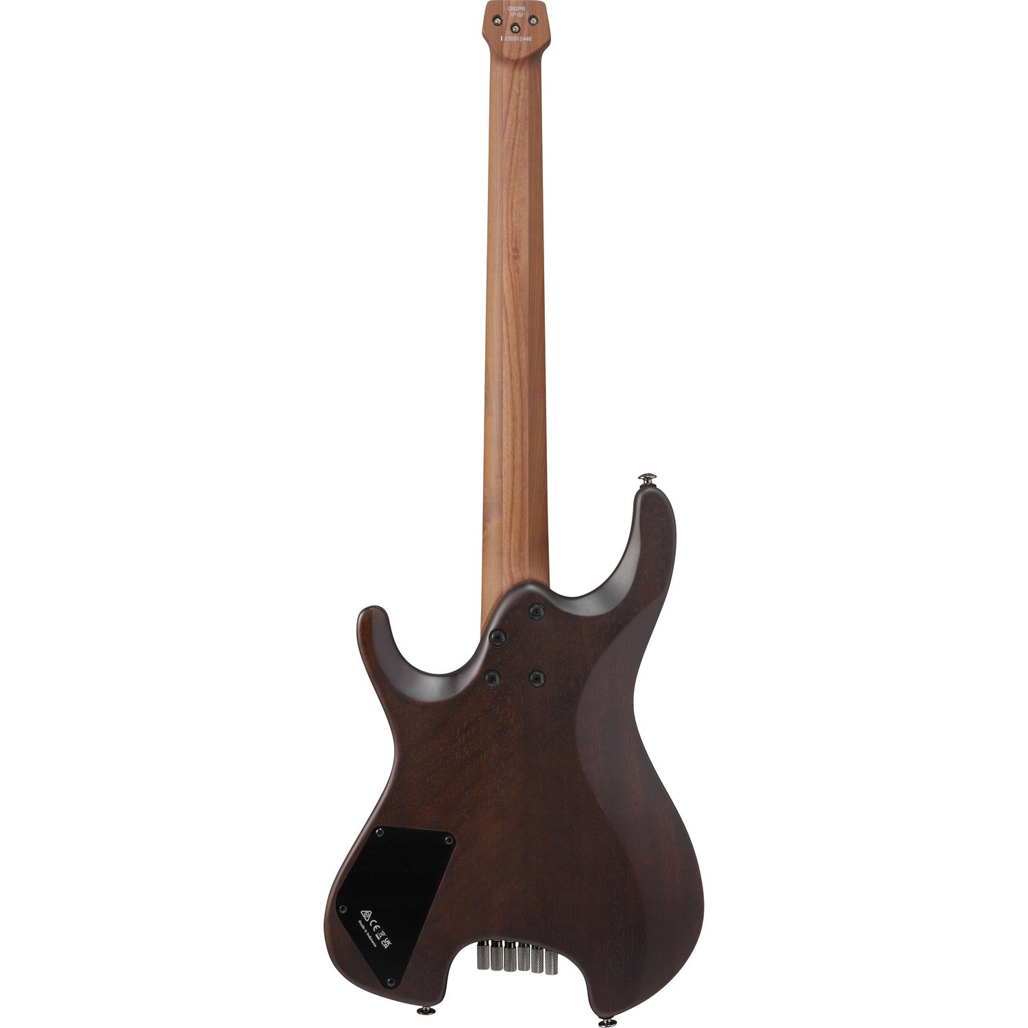 Ibanez Electric Guitars Antique Brown Stained Ibanez Q52PB Headless Electric Guitar with Gig Bag 