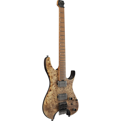 Ibanez Electric Guitars Antique Brown Stained Ibanez Q52PB Headless Electric Guitar with Gig Bag 