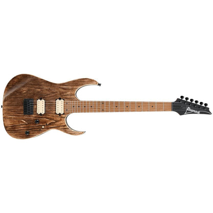 ibanez electric guitars antique brown stained low gloss ibanez rg421hpam rg standard 6 string electric guitar - antique brown stained low gloss   