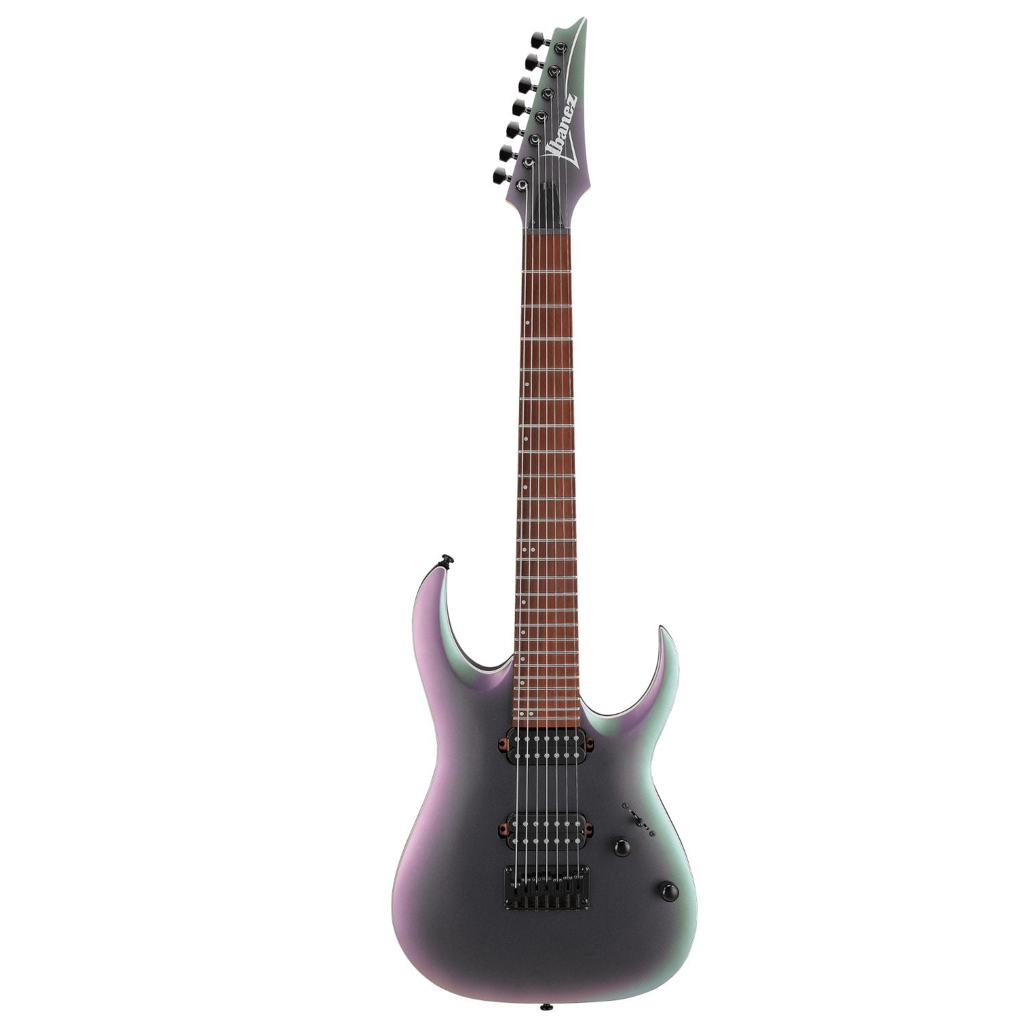 Ibanez Electric Guitars Black Aurora Burst Matte Ibanez RGA742EX RGA Series 7 String Electric Guitar