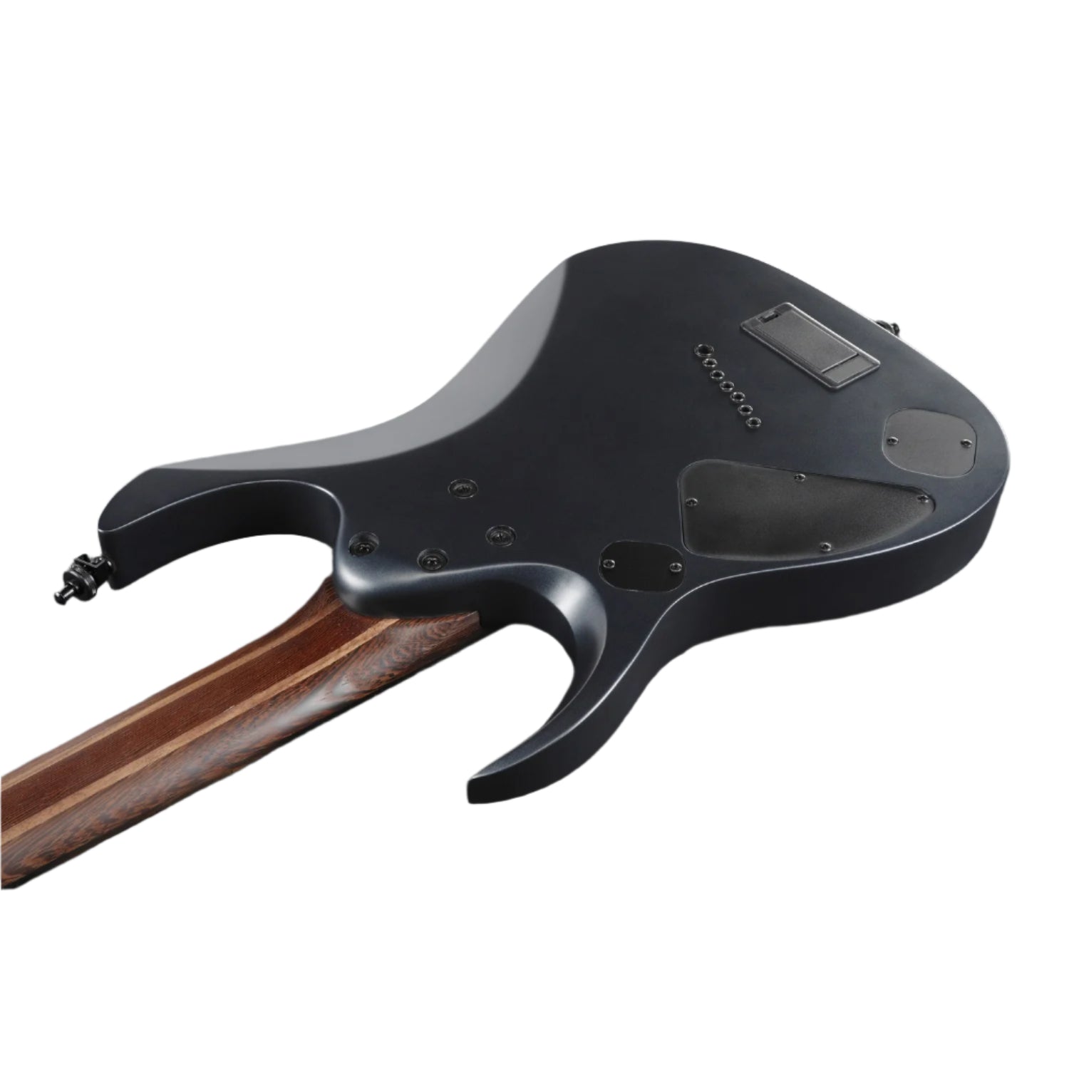 Ibanez Electric Guitars Black Aurora Burst Matte Ibanez RGD71ALMS Axiom Label Series Multi-Scale 7-String Electric Guitar - Black Aurora Burst Matte