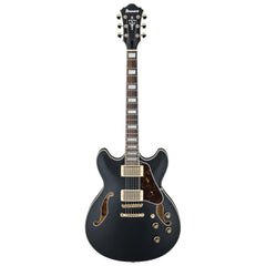 Ibanez Electric Guitars Black Flat Ibanez AS73G Artcore Series Hollow Body Electric Guitar