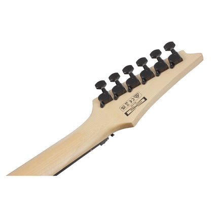 Ibanez Electric Guitars Black Flat Ibanez GRGR330EX RG 6 String Electric Guitar