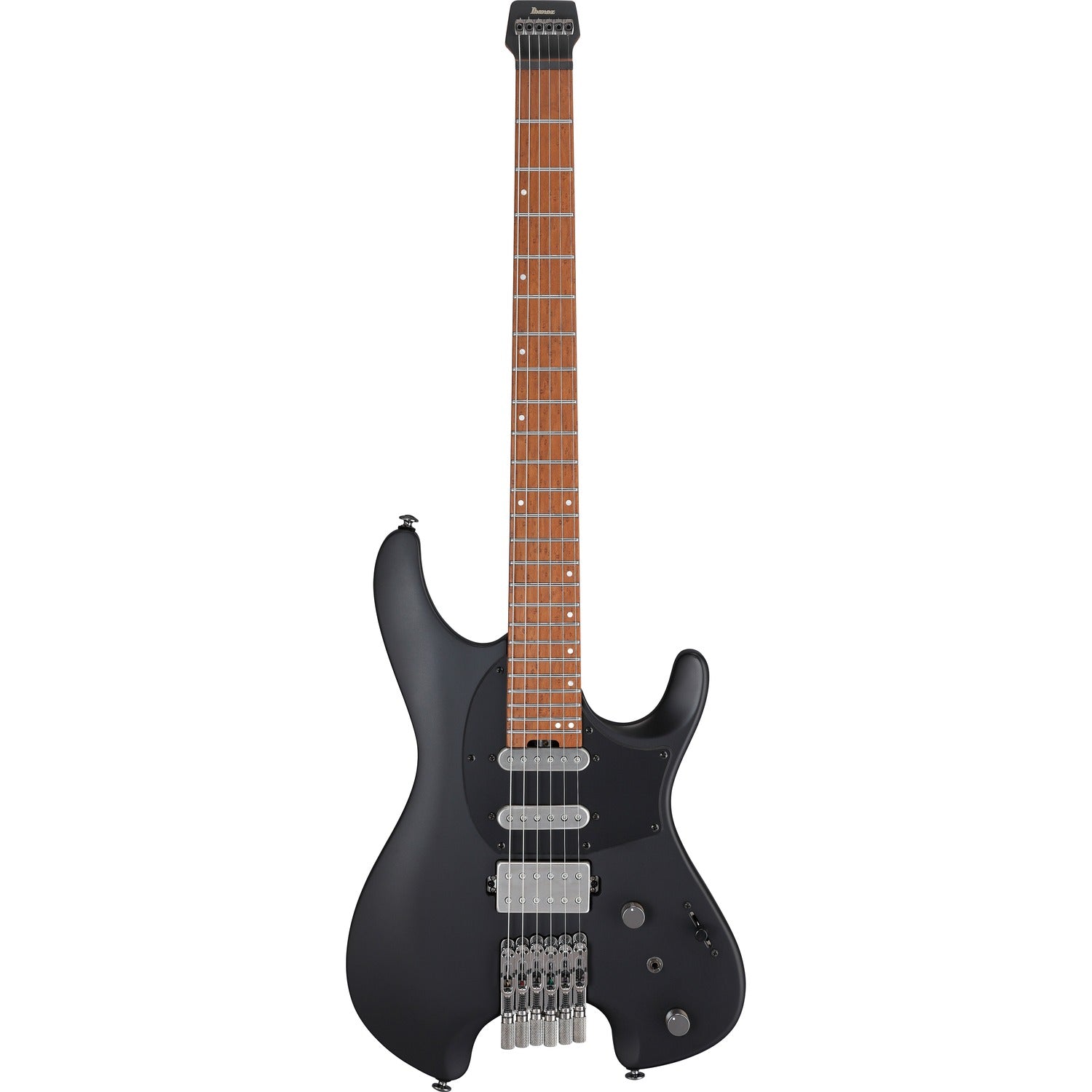 Ibanez Electric Guitars Black Flat Ibanez Q54 Q Series Standard 6 String Headless Electric Guitar
