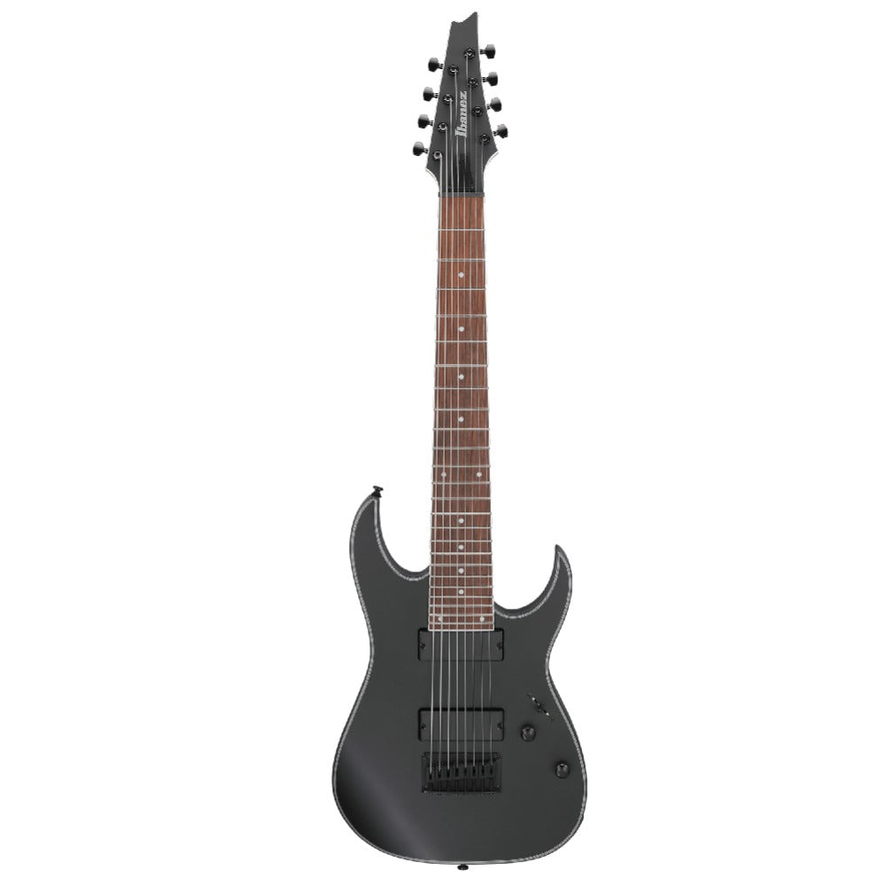 Ibanez Electric Guitars Black Flat Ibanez RG8EX 8 String Electric Guitar
