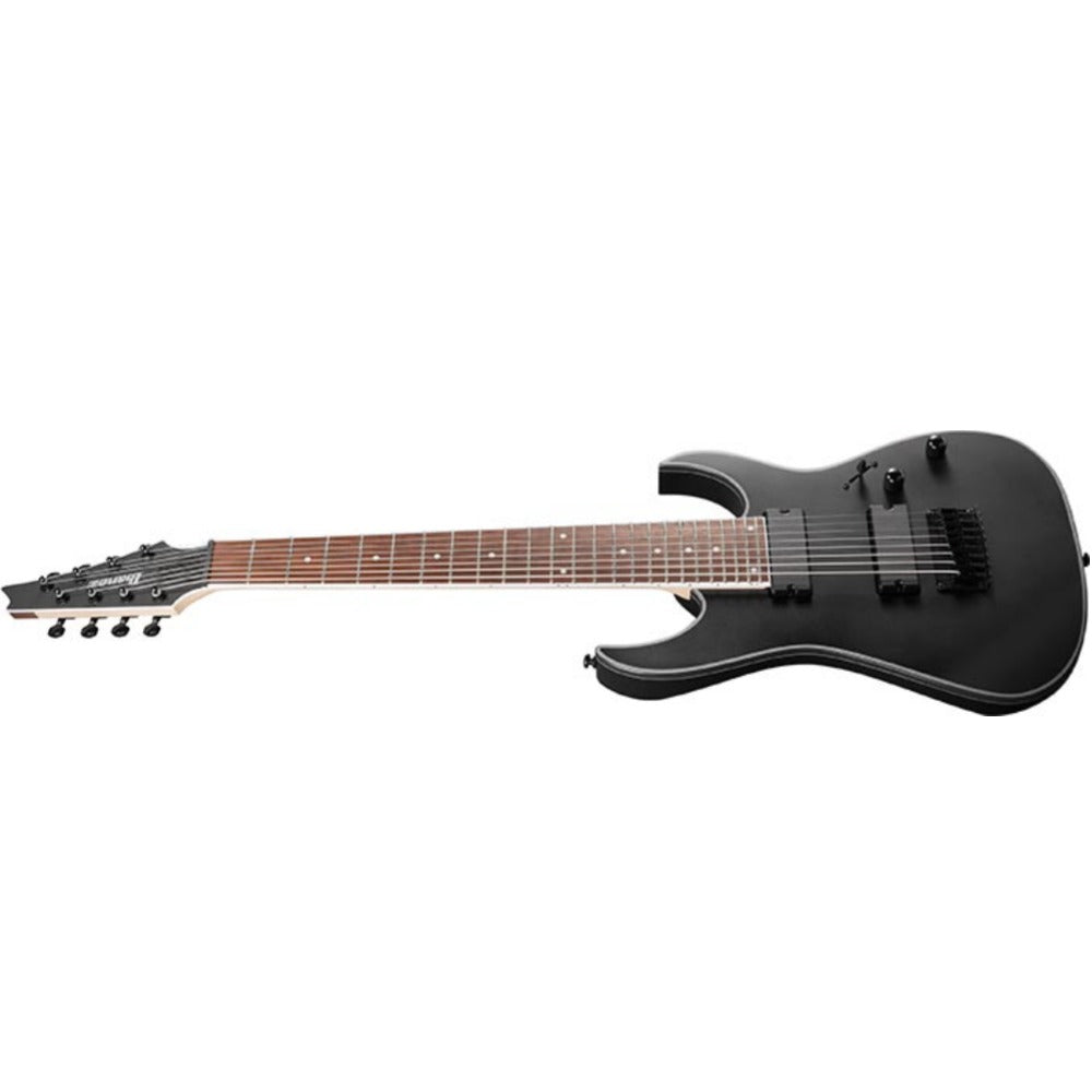 Ibanez Electric Guitars Black Flat Ibanez RG8EX 8 String Electric Guitar