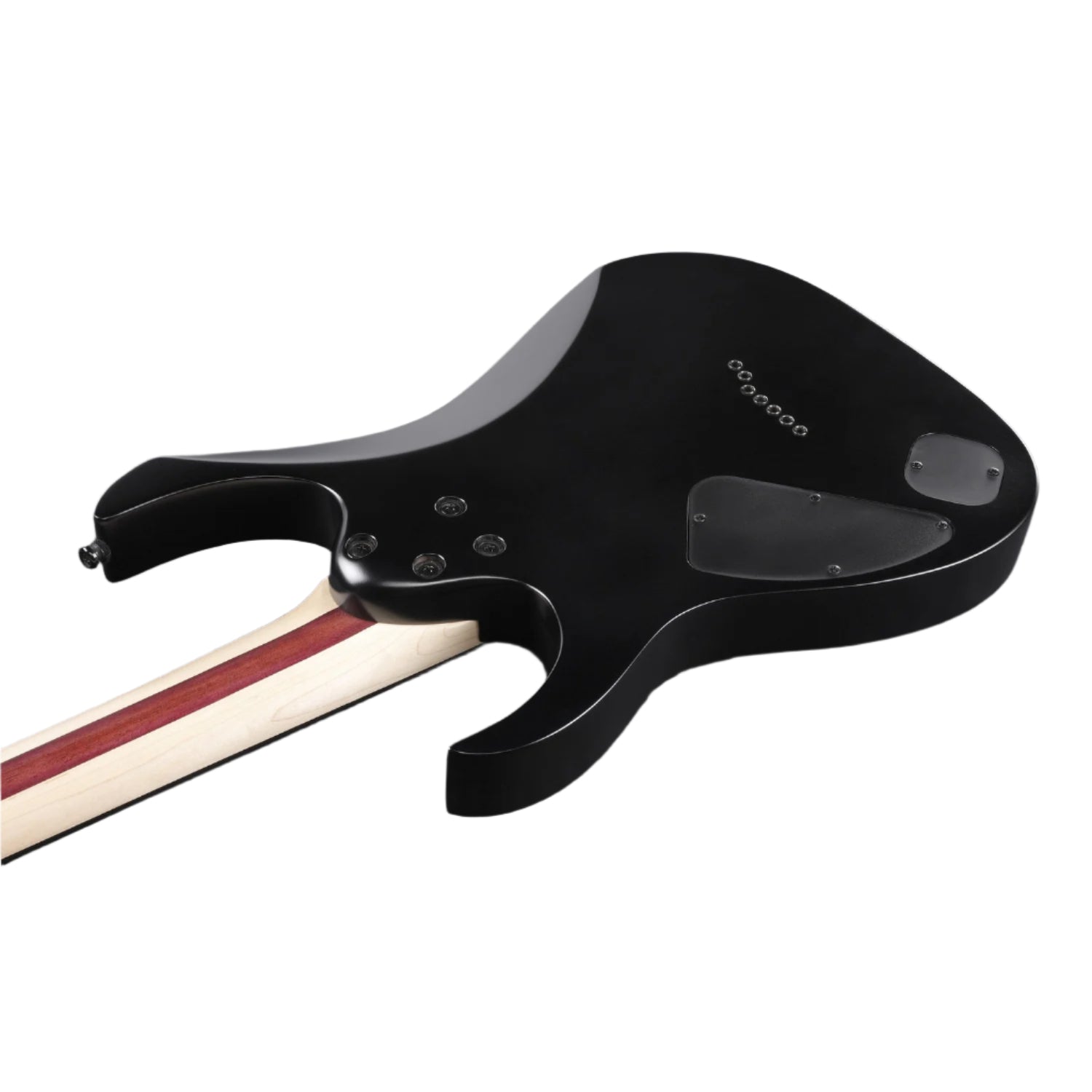 Ibanez Electric Guitars Black Flat Ibanez RGIXL7 RG Iron Label 7 String Electric Guitar - Black Flat