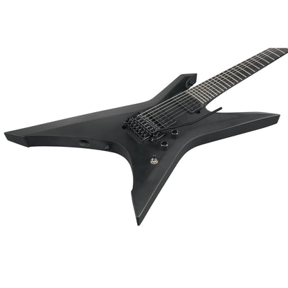 Ibanez Electric Guitars Black Flat Ibanez X IronLabel Series XPTB720 7 String Electric Guitar