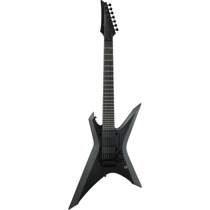 Ibanez Electric Guitars Black Flat Ibanez X IronLabel Series XPTB720 7 String Electric Guitar